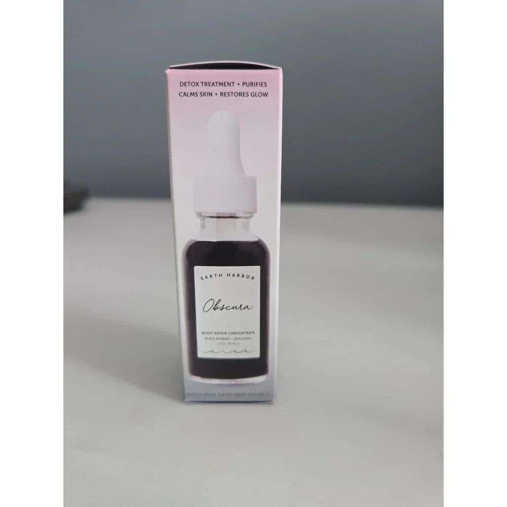 Earth Harbor Obscura Night Repair Concentrate 1 Oz 30ml NEW IN BOX Full Size